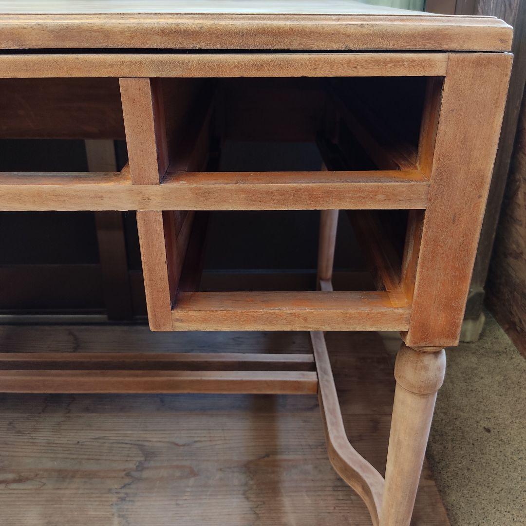 『リメイク アンティークデスク』 古家具 机 作業机