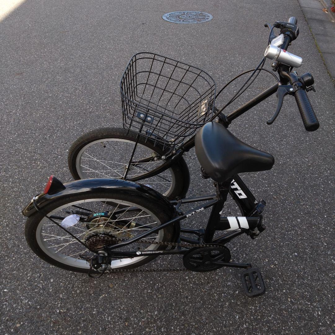 マイ時計様専用】KAZATO 折り畳み自転車 ブラック 20インチ 車・バイク