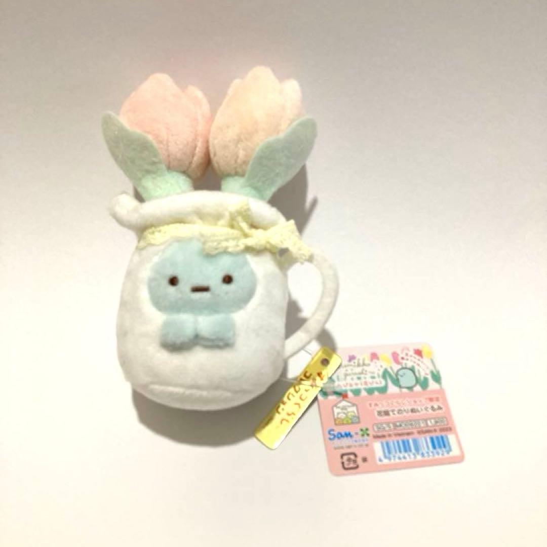 すみっコぐらしショップ限定 花瓶てのりぬいぐるみ たぴおか - メルカリ