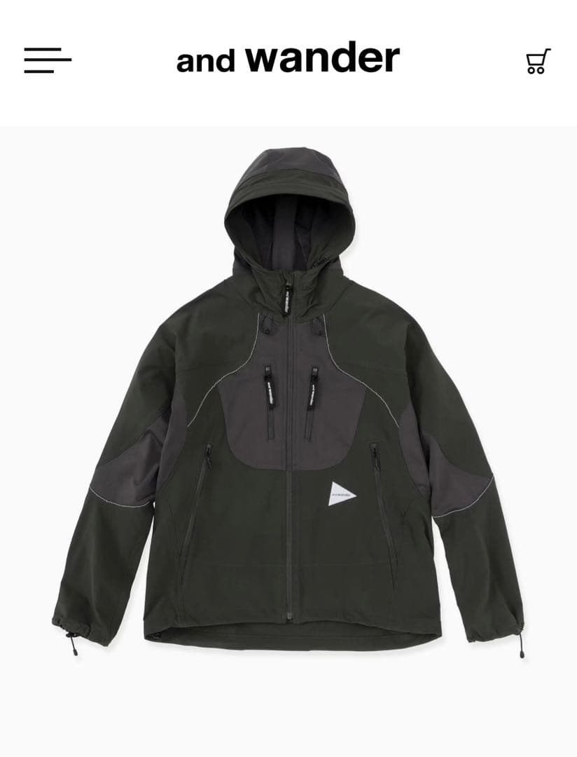 and wander trek jacket 3 ダークグリーン アウター - メルカリ