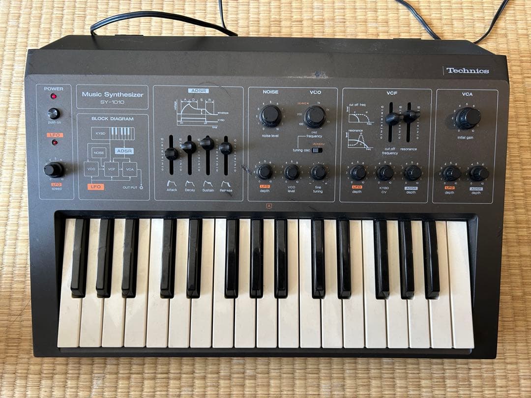 technics アナログシンセサイザー sy-1010 動作品 - メルカリ