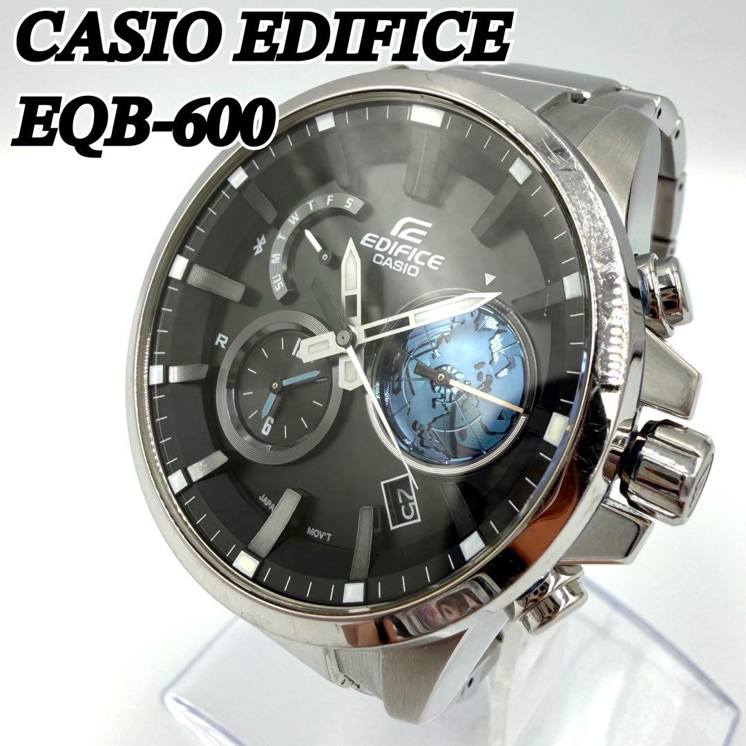 稼働品】 CASIO EDIFICE 時計 ソーラー EQB-600 メンズ - メルカリ