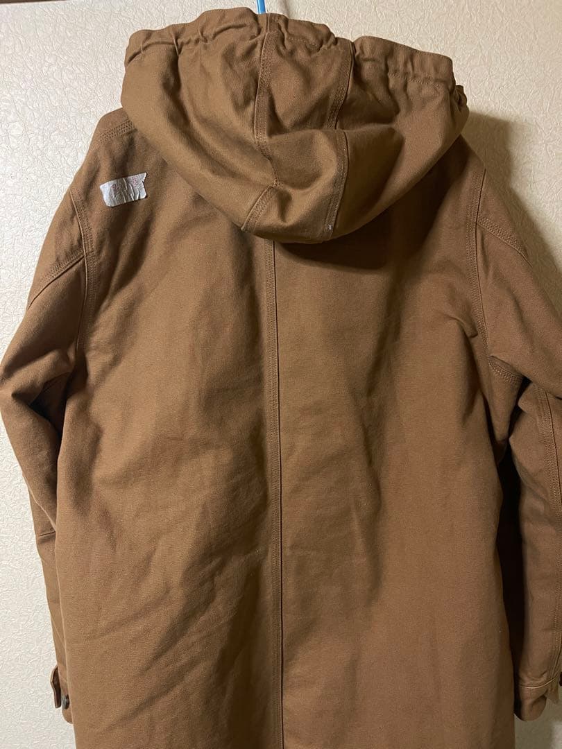 Carhartt フード付きジャケット ブラウン - メルカリ