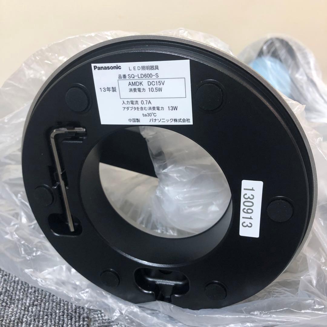 未使用品!!】Panasonic LEDデスクライト SQ-LD600-S - メルカリ