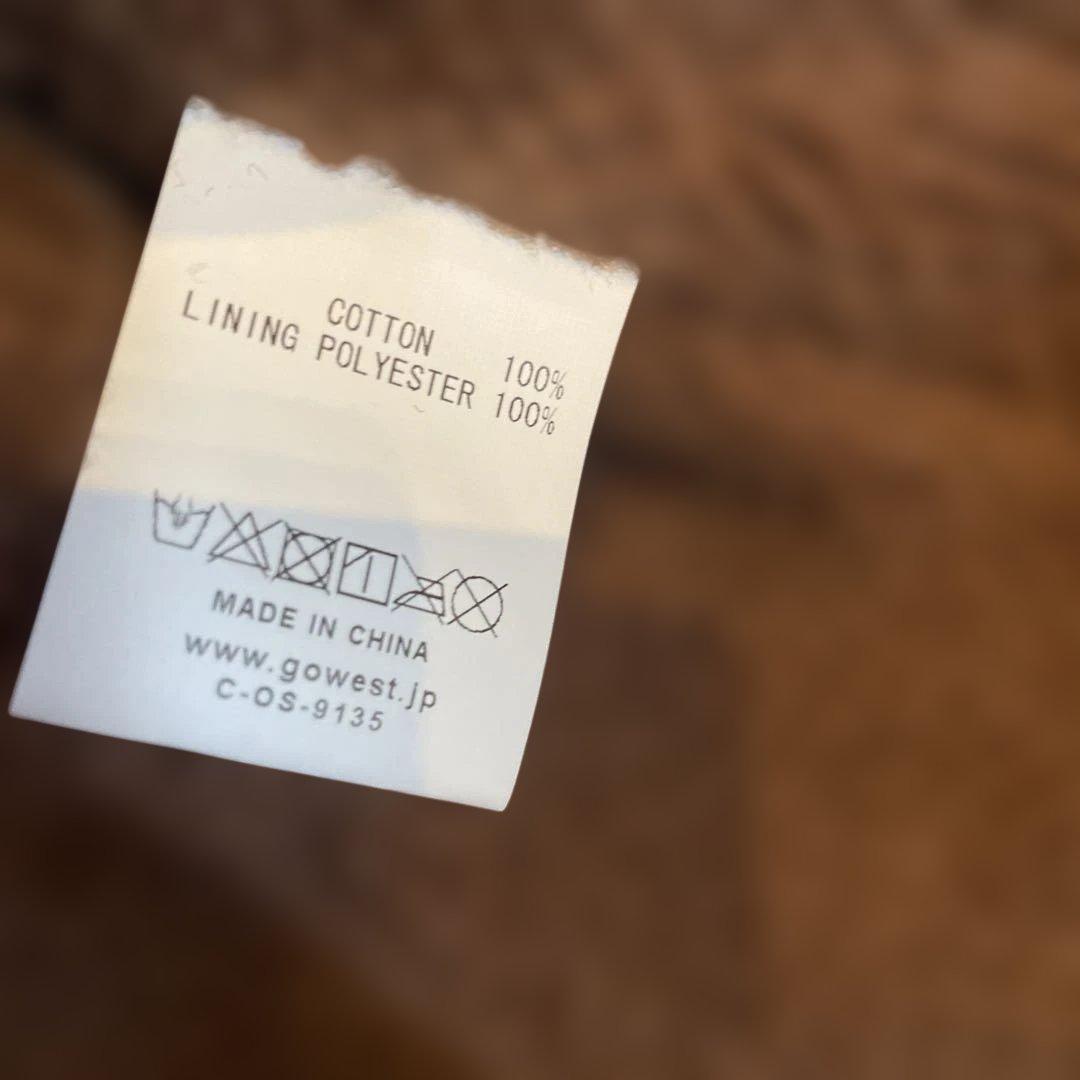 ゴンズ様 専用 GOWEST ゴーウエスト ボアベスト - メルカリ
