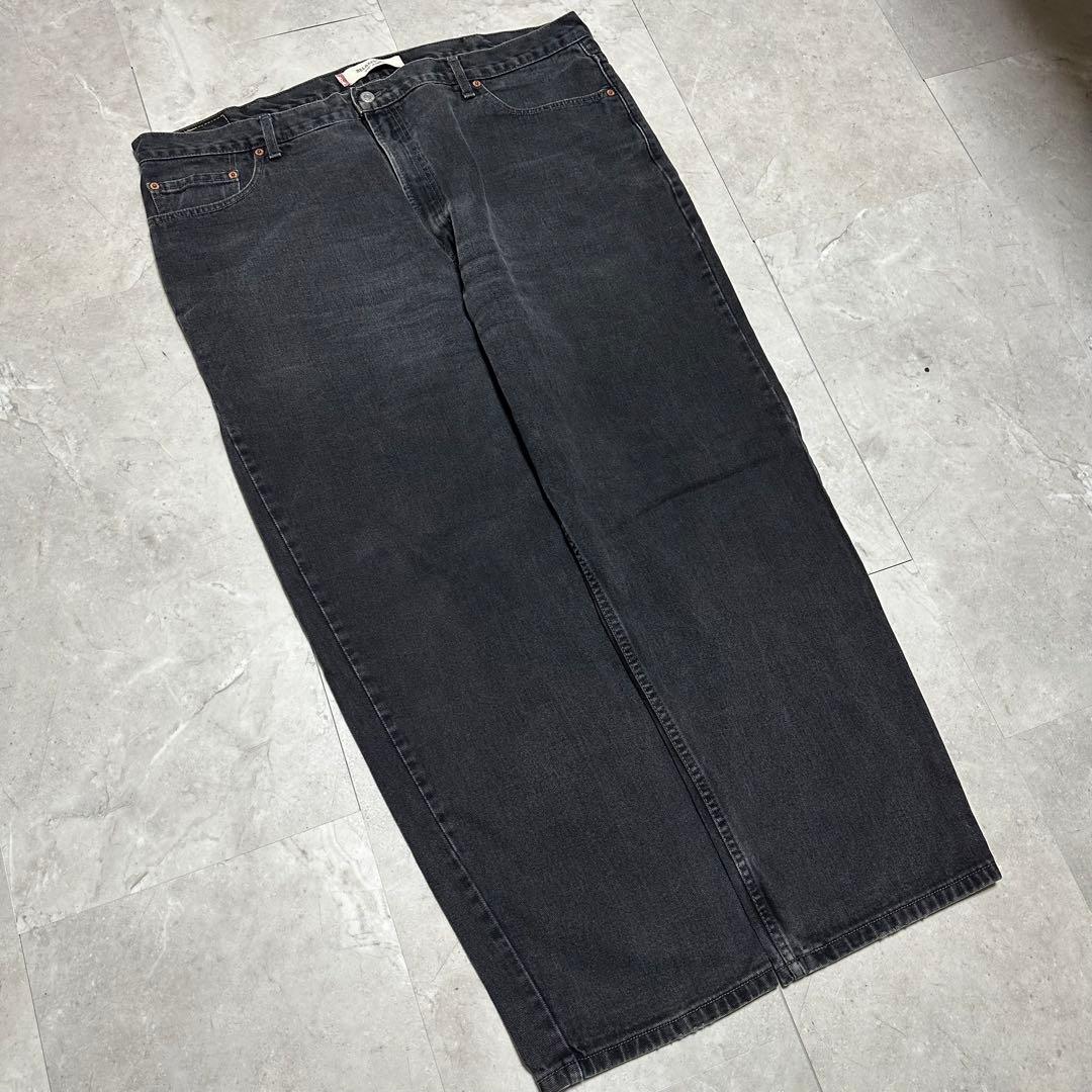 Levi's 550 バギー　カナダ製　w44l30 ブラックデニム メンズ Levi's 550 バギー カナダ製 w44l30 ブラックデニム メンズ - メルカリ