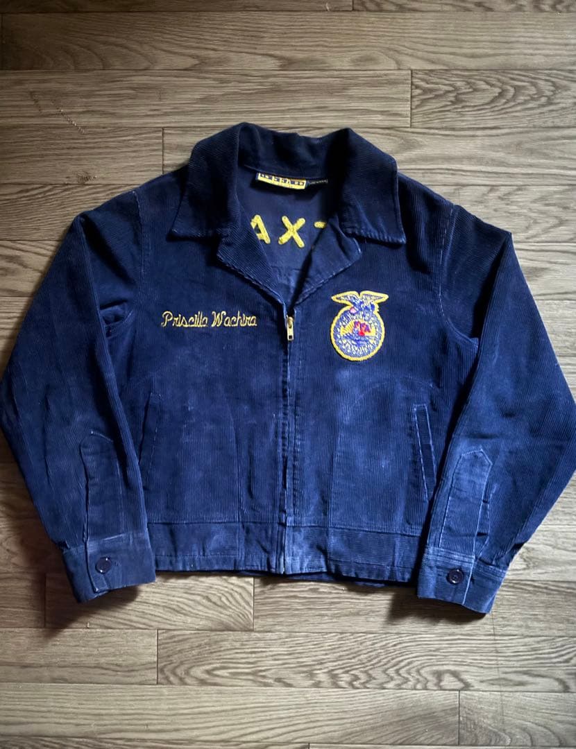 ☆極美品☆ 90s ~ 濃紺 FFA ジャケット lot103-38 フェード - メルカリ