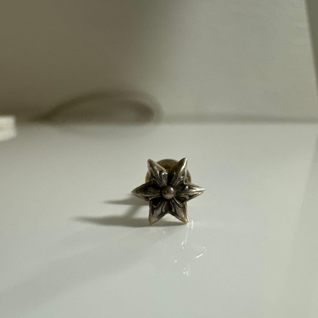アクセサリー Chrome Hearts Star Stud Earrings \"Silver