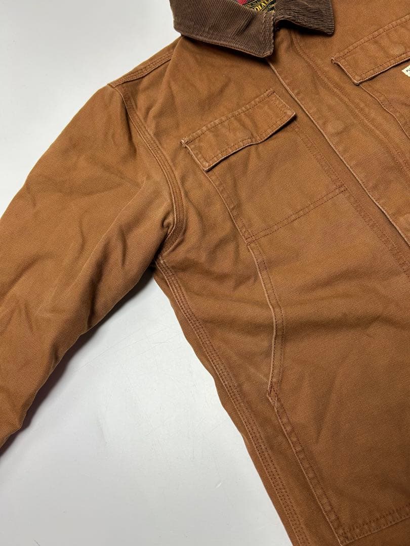 RADIALL ブラウン　カバーオール　コーデュロイ襟　Mサイズ