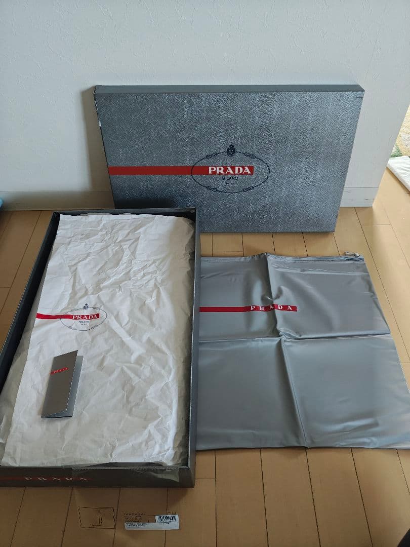 PRADA SPORT プラダ スポーツ レザー ロングブーツ サイズ37.5