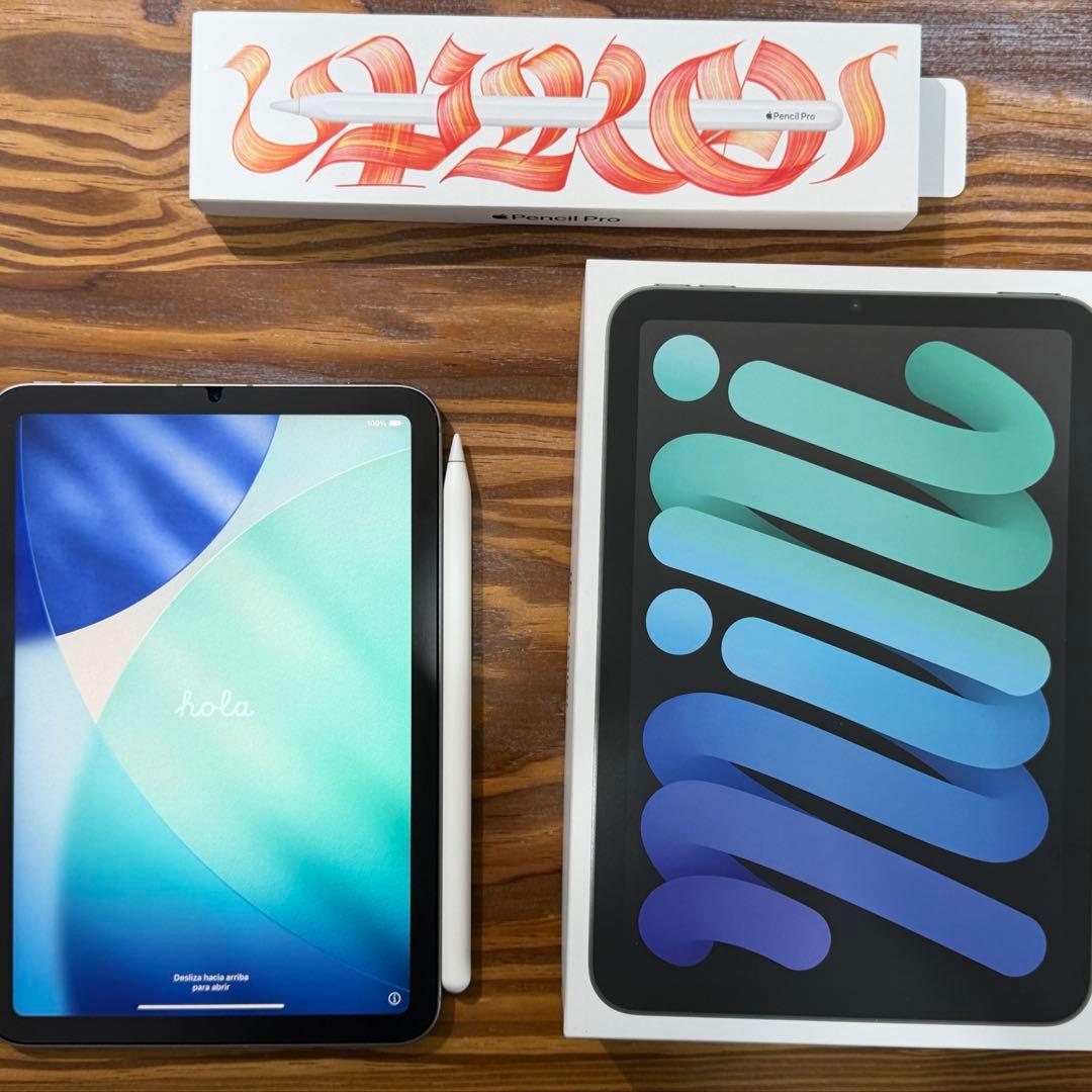 【美品】iPad mini 7 + Apple Pencil pro + ケース Amazon.com: ProCase Smart Case for iPad mini 7th(A17 Pro) 2024