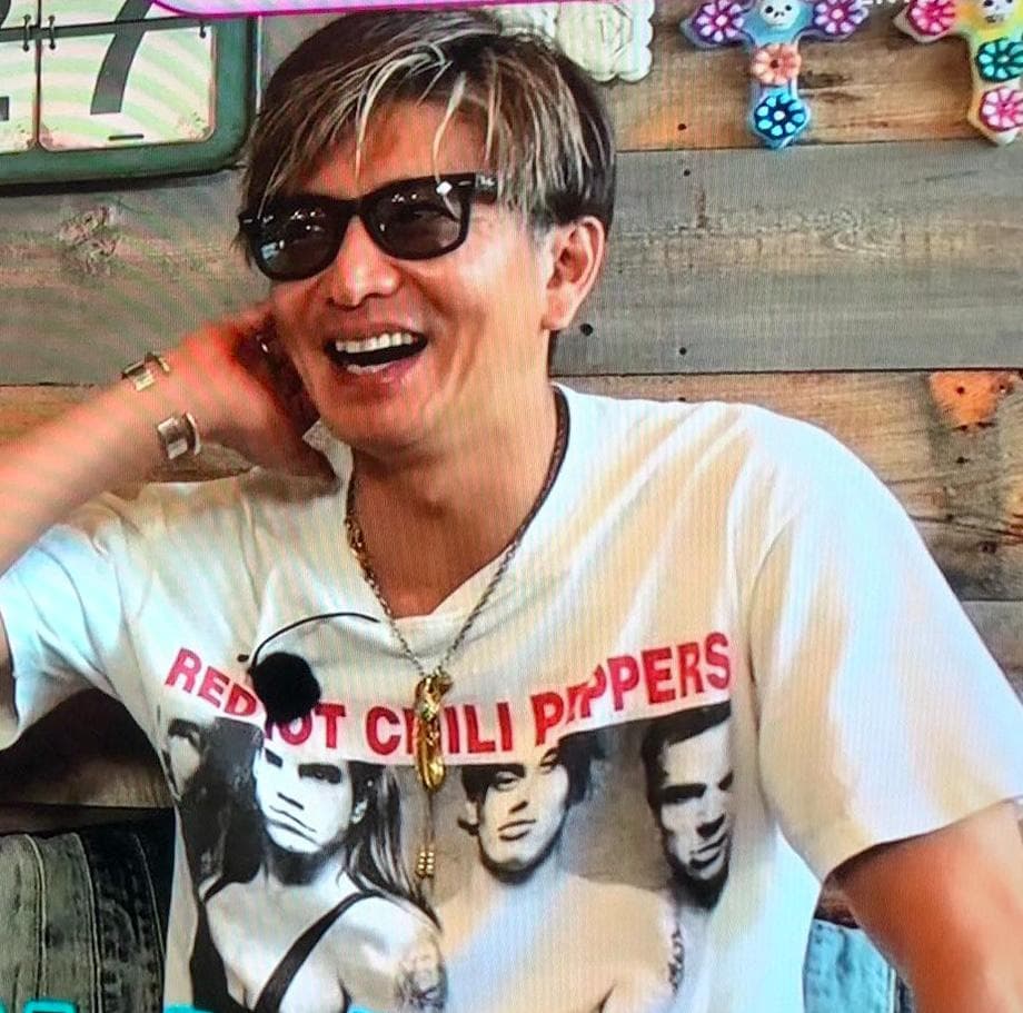 M 木村拓哉 RED HOT CHILI PEPPERS キムタク着 Tシャツ - メルカリ