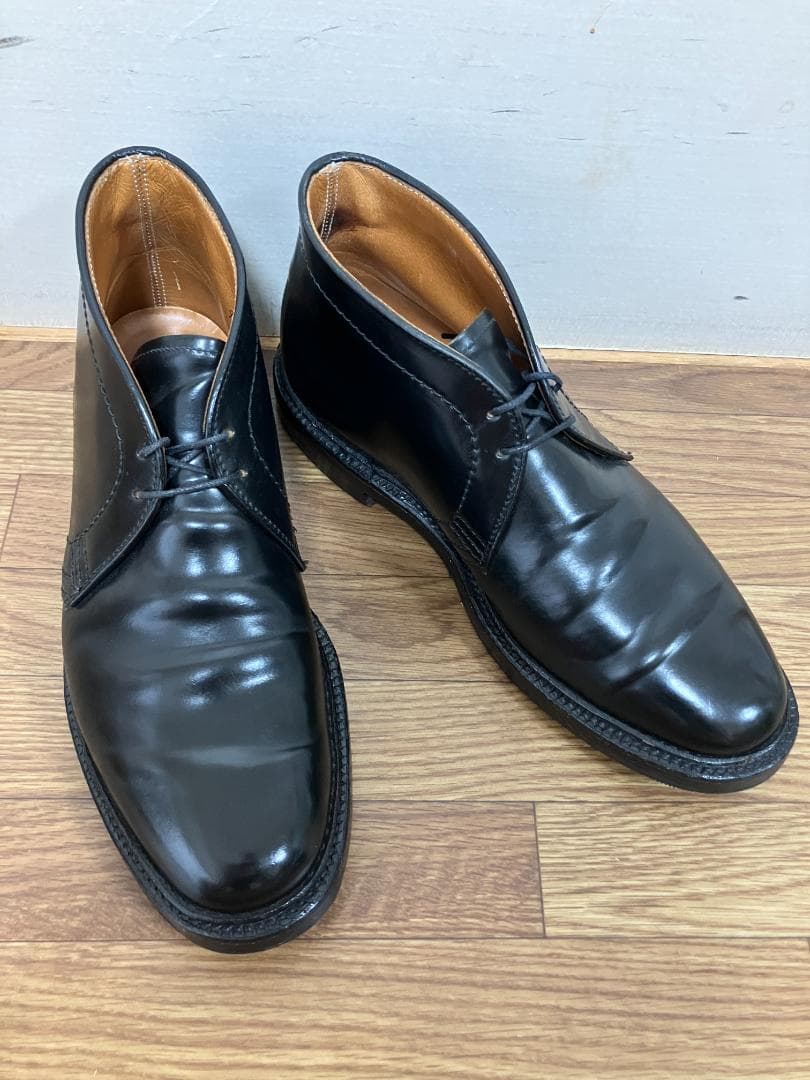 ALDEN オールデン 1340 チャッカブーツ ブラックコードバン6.5D - メルカリ