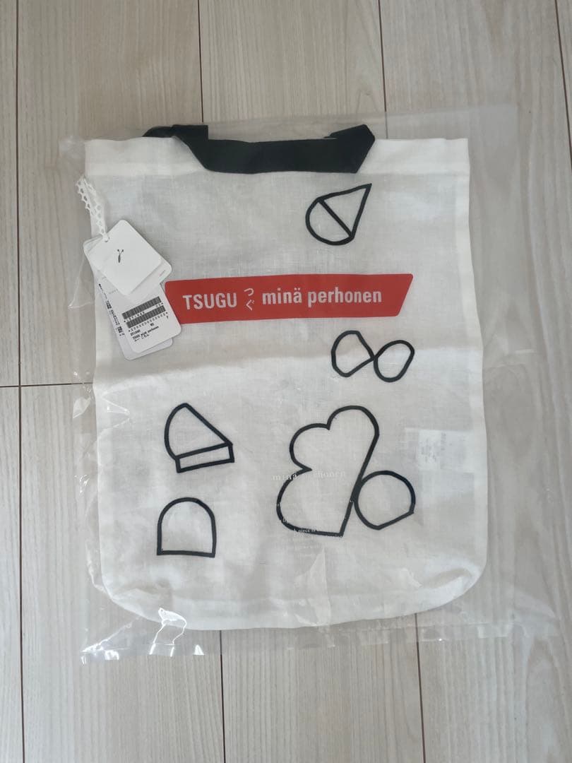 mina perhonen ミナペルホネン つぐ展 限定トートバッグ - メルカリ