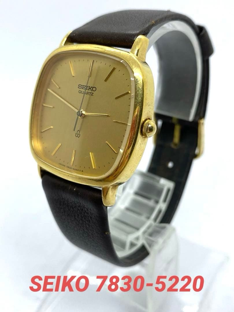 SEIKO セイコー 7830-5220 クオーツ メンズ腕時計 - メルカリ