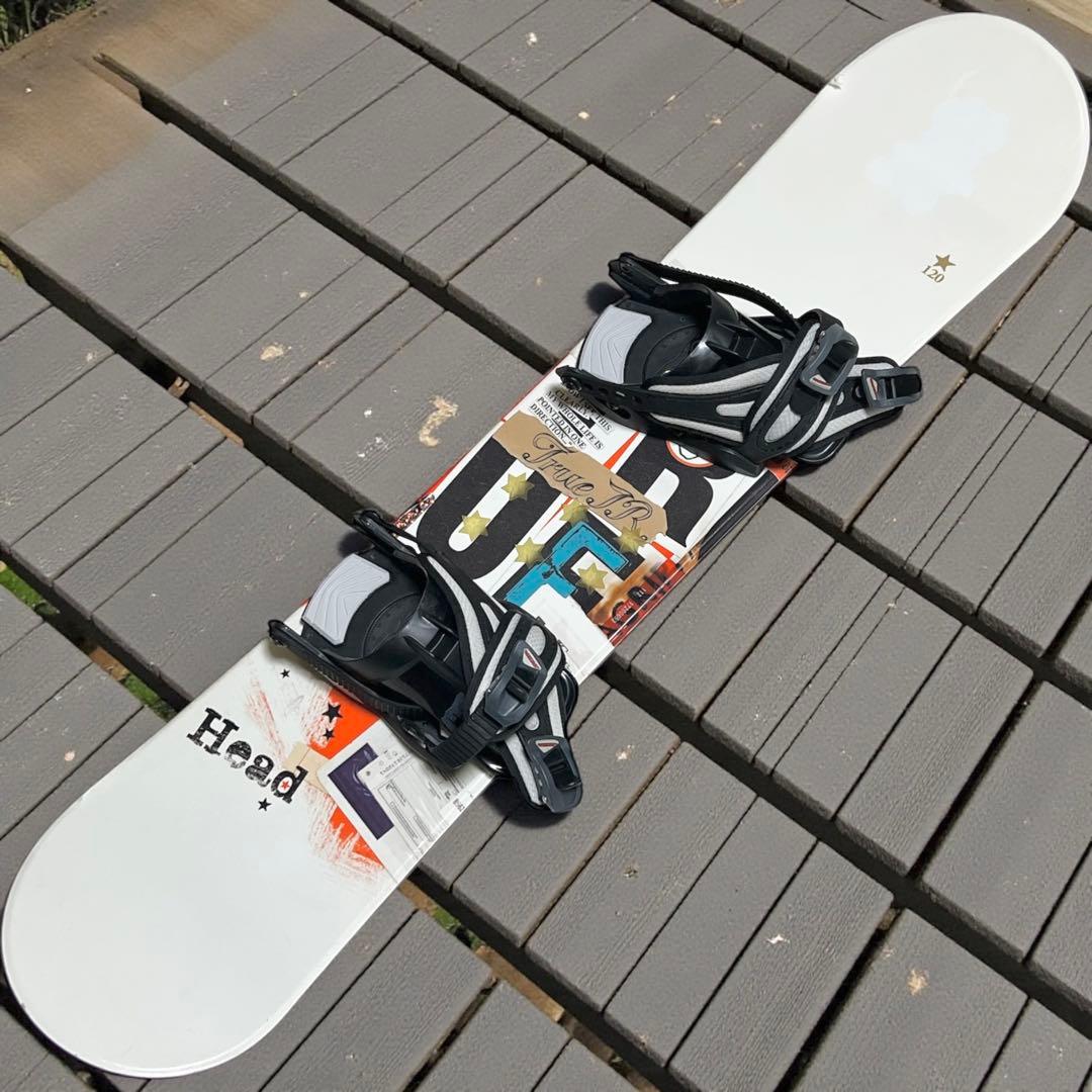 キッズ スノーボードセット True JR. トゥルージュニア 120 HEAD