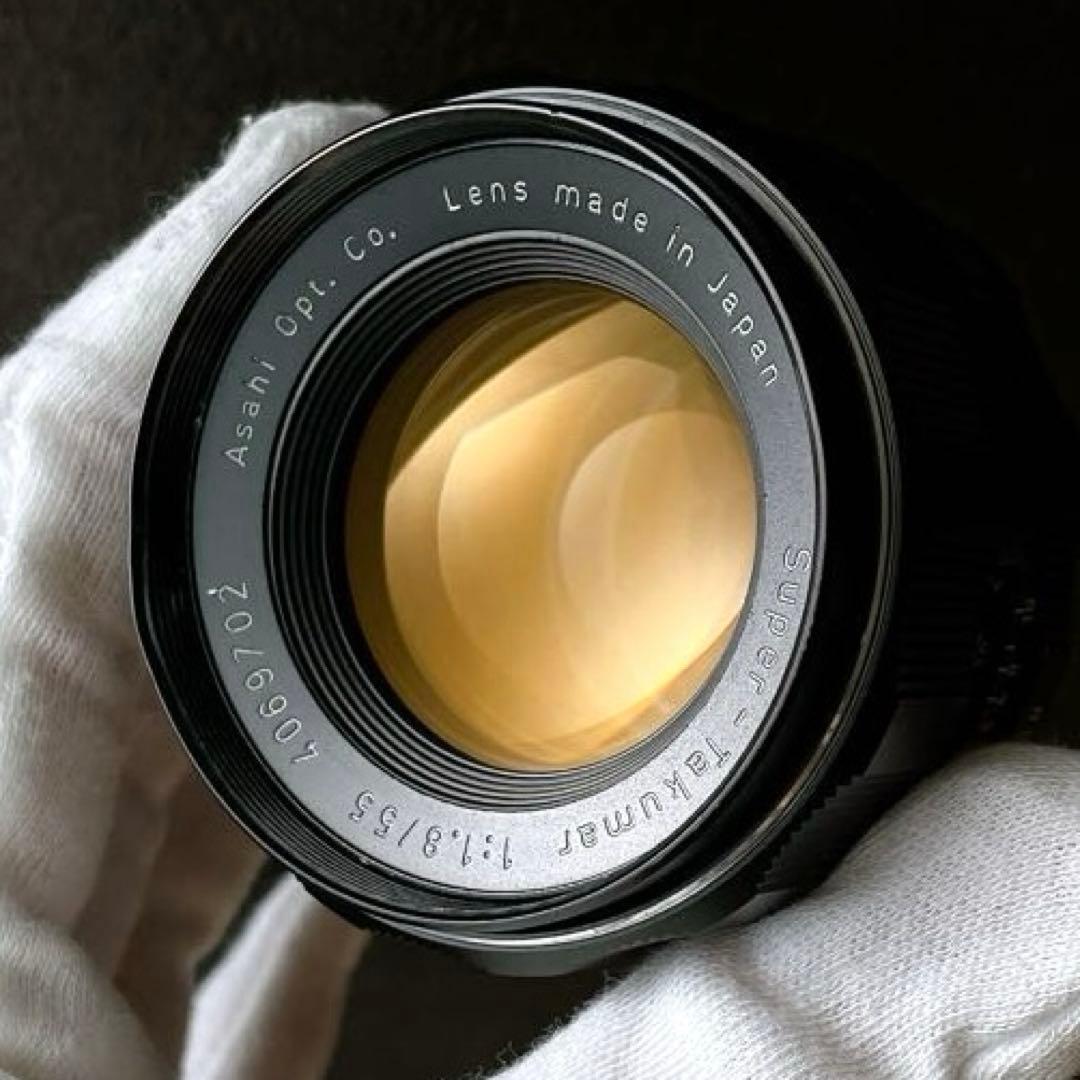 多重美フレア】Super Takumar 55mm f1.8 整備済 m42 - メルカリ