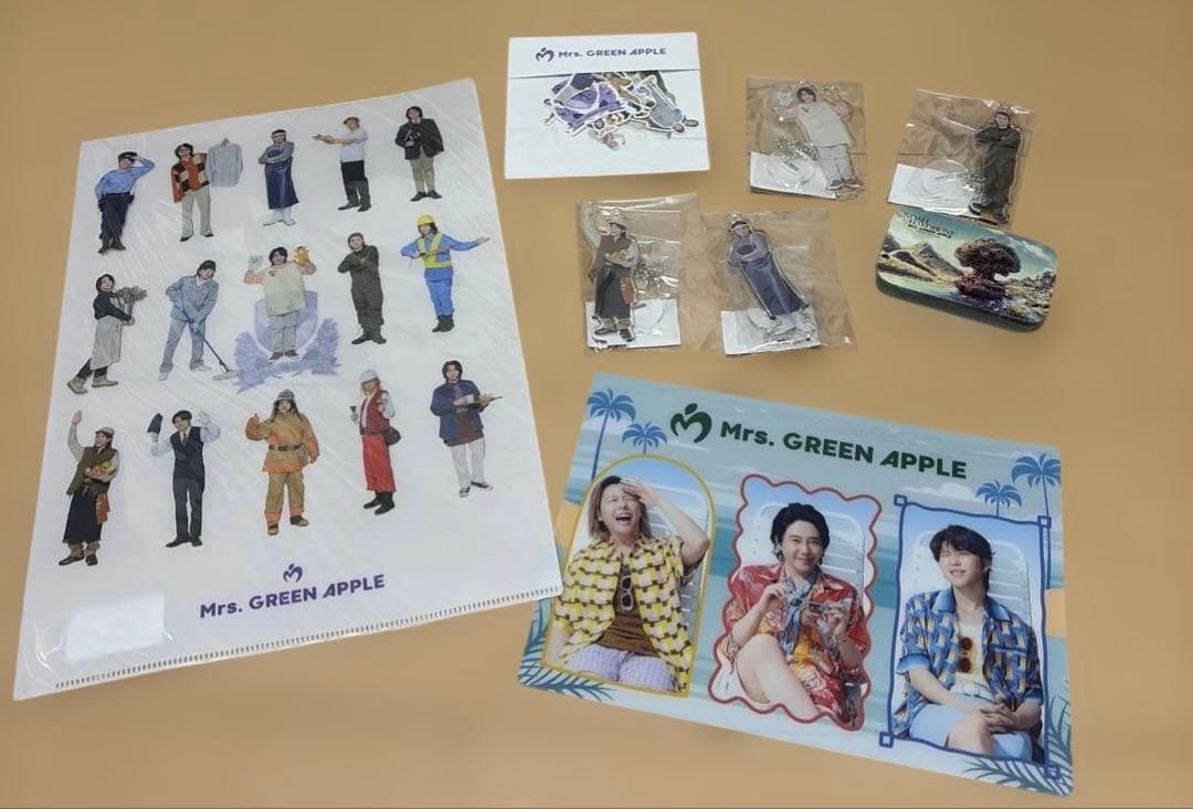 【ぴよ】Mrs. GREEN APPLE グッズ MGA MAGICAL 10 YEARS FILM OFFICIAL GOODS、11月28日(金)より販売決定