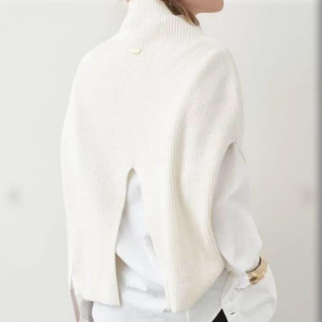 Deuxieme Classe】 LEWES アゼ PONCHO ホワイト - メルカリ