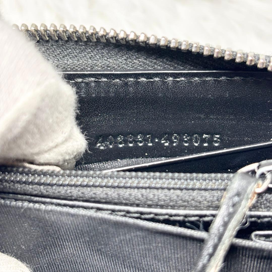 ✨高級✨ グッチ シェリーライン GGスプリーム ラウンドジップ 長財布