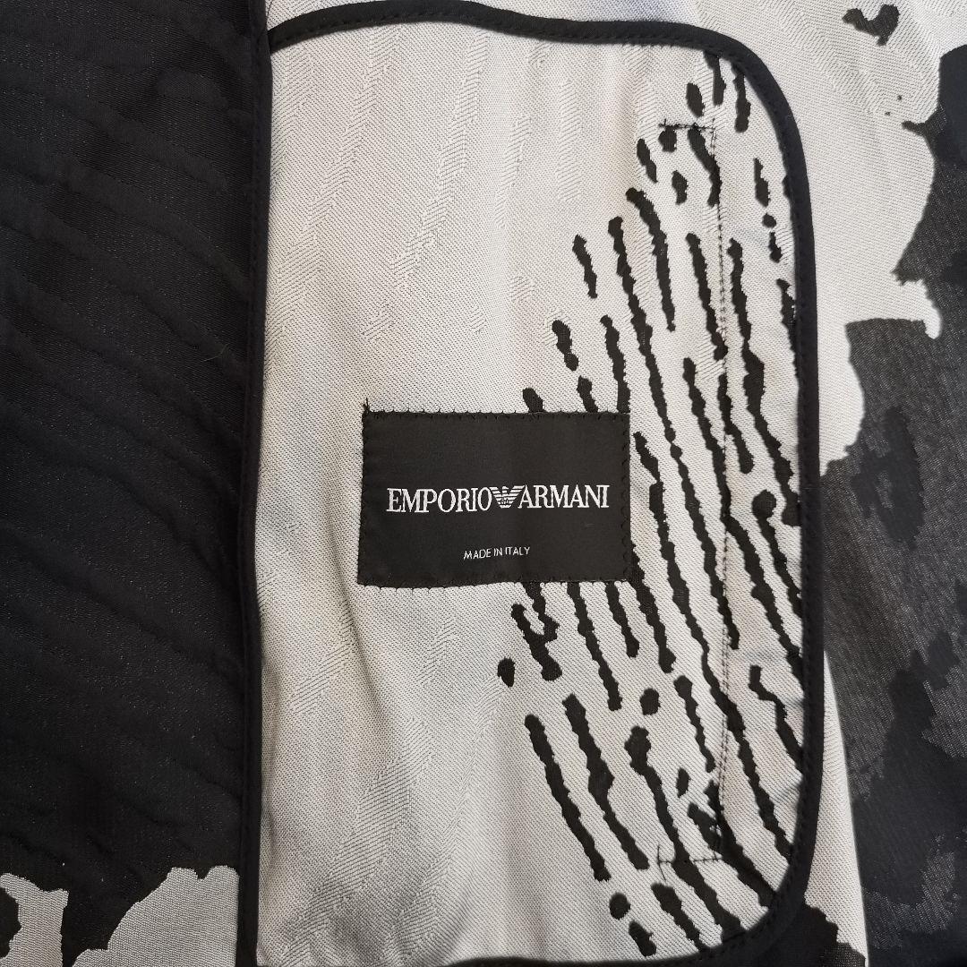 GACKT着用 EMPORIO ARMANI 指紋柄ボンバージャケット 54 - メルカリ
