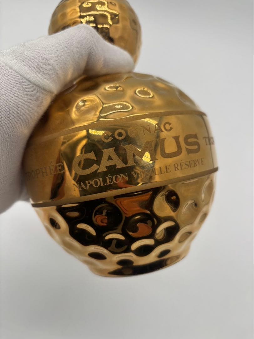 CAMUSカミュ トロフィーゴールドゴルフボールコニャック700m40％