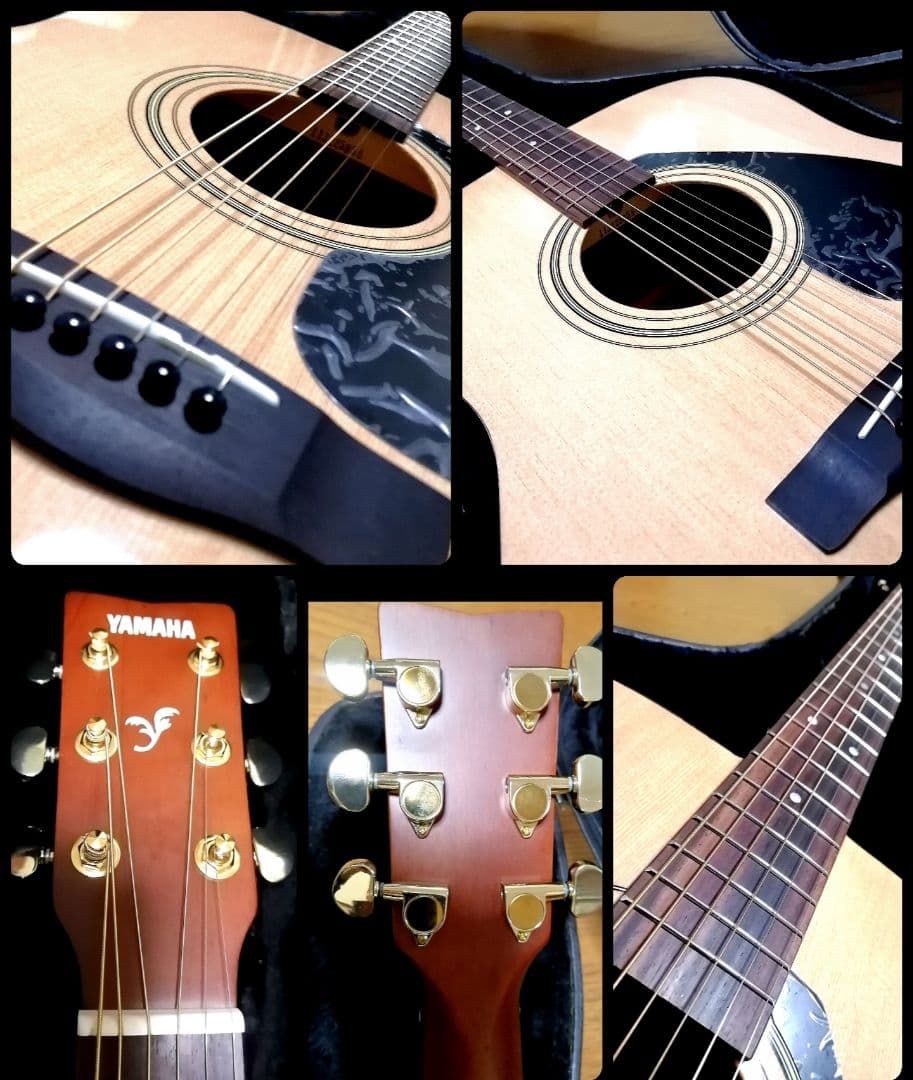 ☆新品に近い☆YAMAHA F315D☆ピックガードの保護シール付いています！