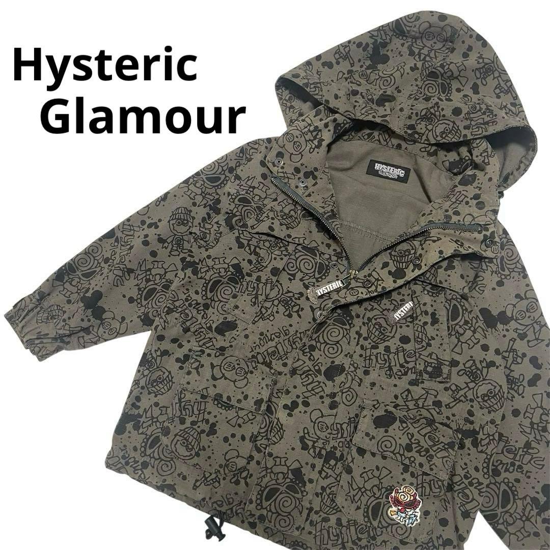 HYSTERIC GLAMOUR 総柄ジャケット ミリタリー ヒスミニ 刺繍 - メルカリ