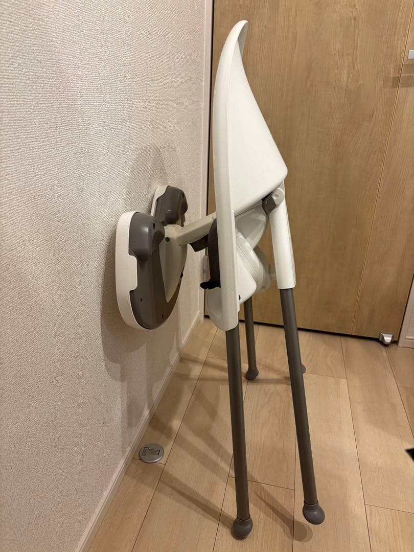 グレー脚】BabyBjorn ベビービョルン ハイチェア ハーネス付き