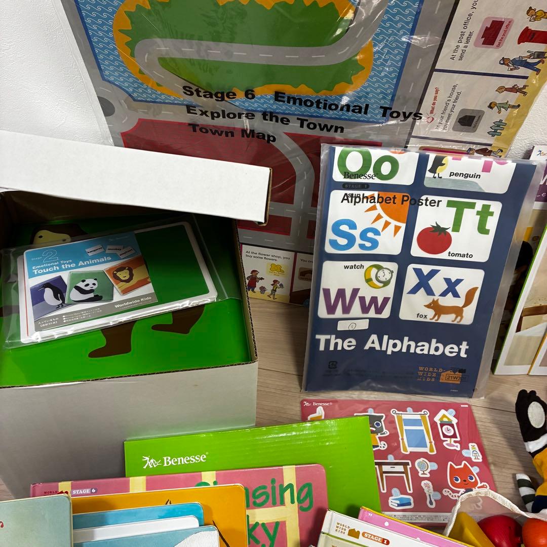 未使用多数 フルセット ワールドワイドキッズ ステージ1〜6 WWK - メルカリ