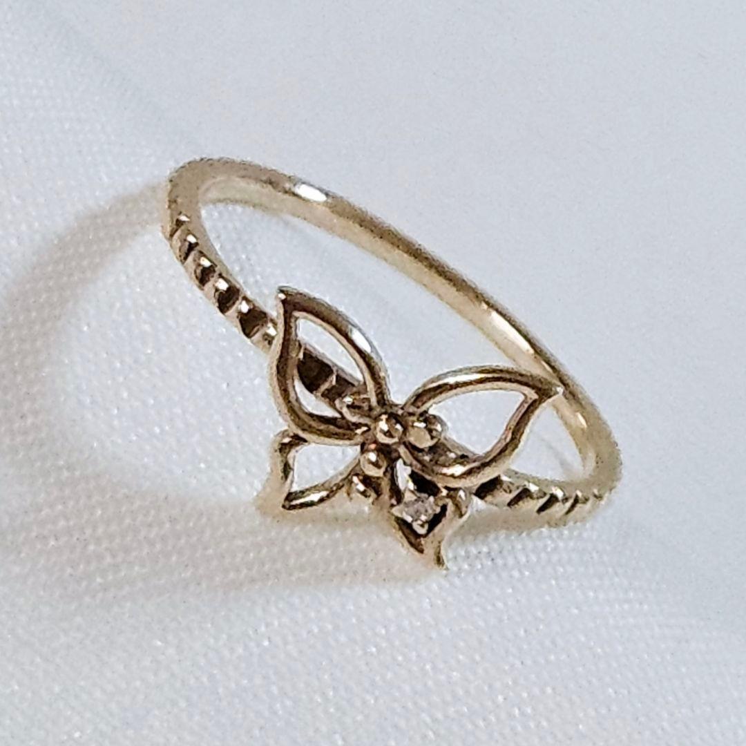 ノジェス K5 バタフライモチーフ リング 指輪11号 蝶 K107292809