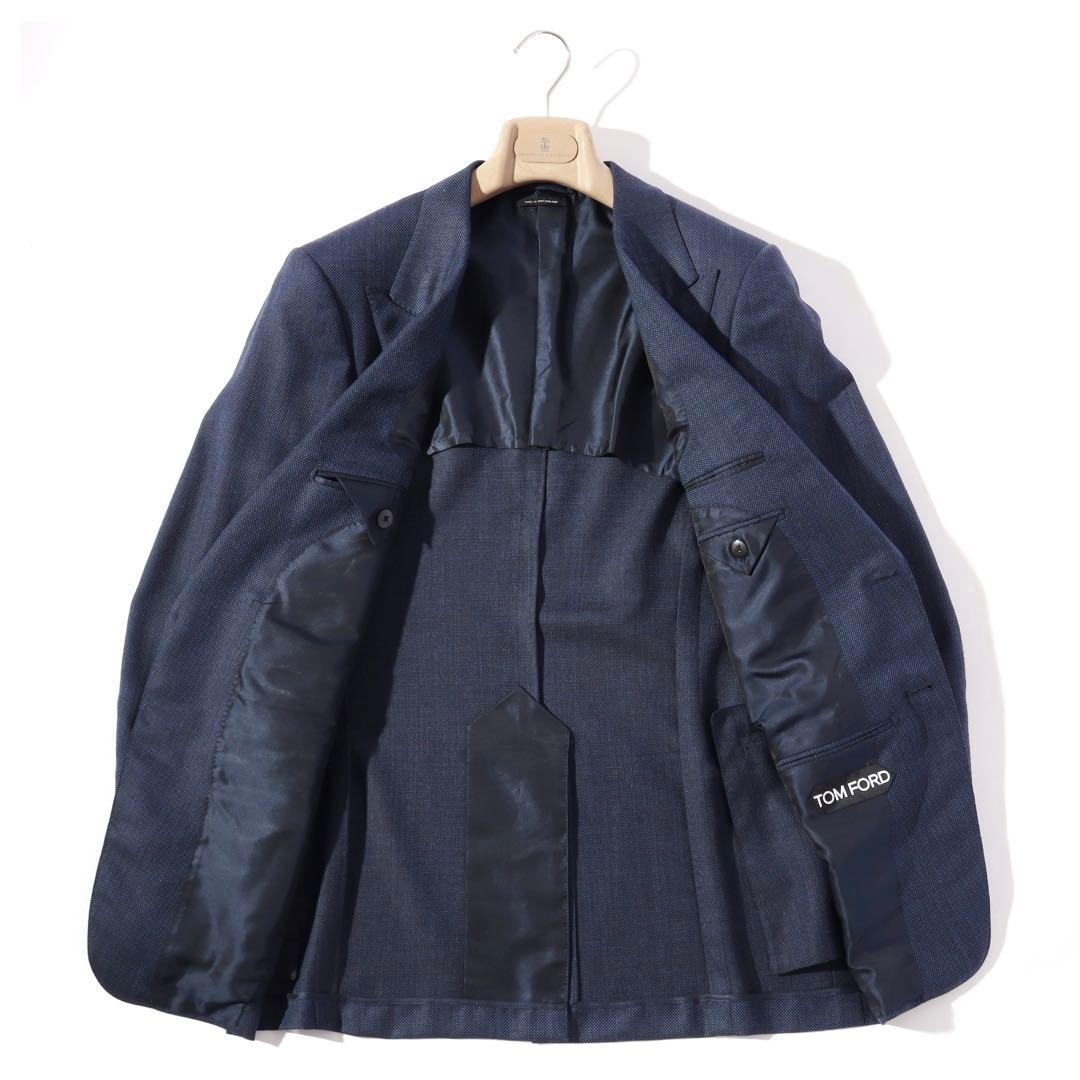 TOM FORD トムフォード セットアップ スーツ ネイビー 46 M〜L程