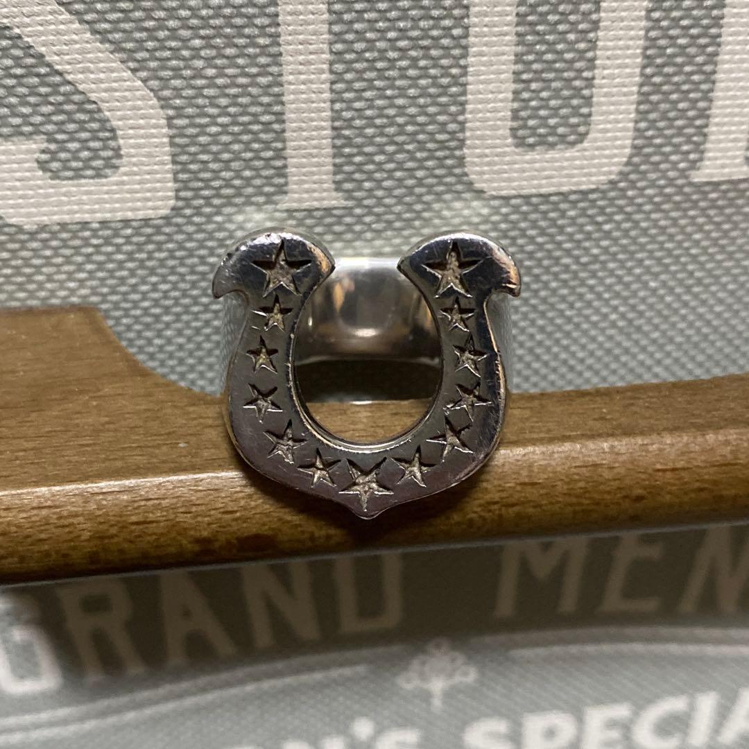 テンダーロイン ホースシューリング　リサイズ１６号 正規品 TENDERLOIN（テンダーロイン） 【中古】 ホースシューリング ダイヤ