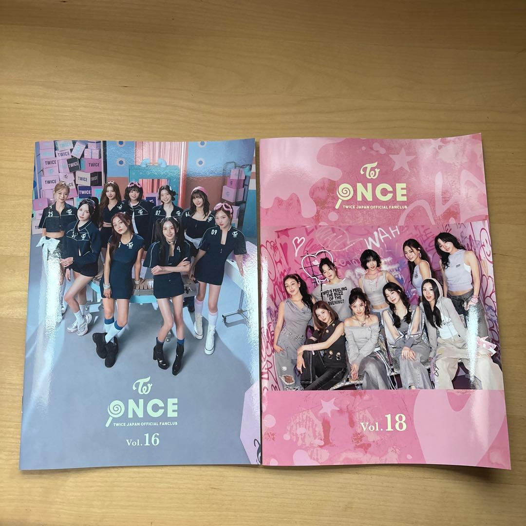 新品 TWICE ファンクラブオフィシャルONCE Vol.16 18会報 - メルカリ