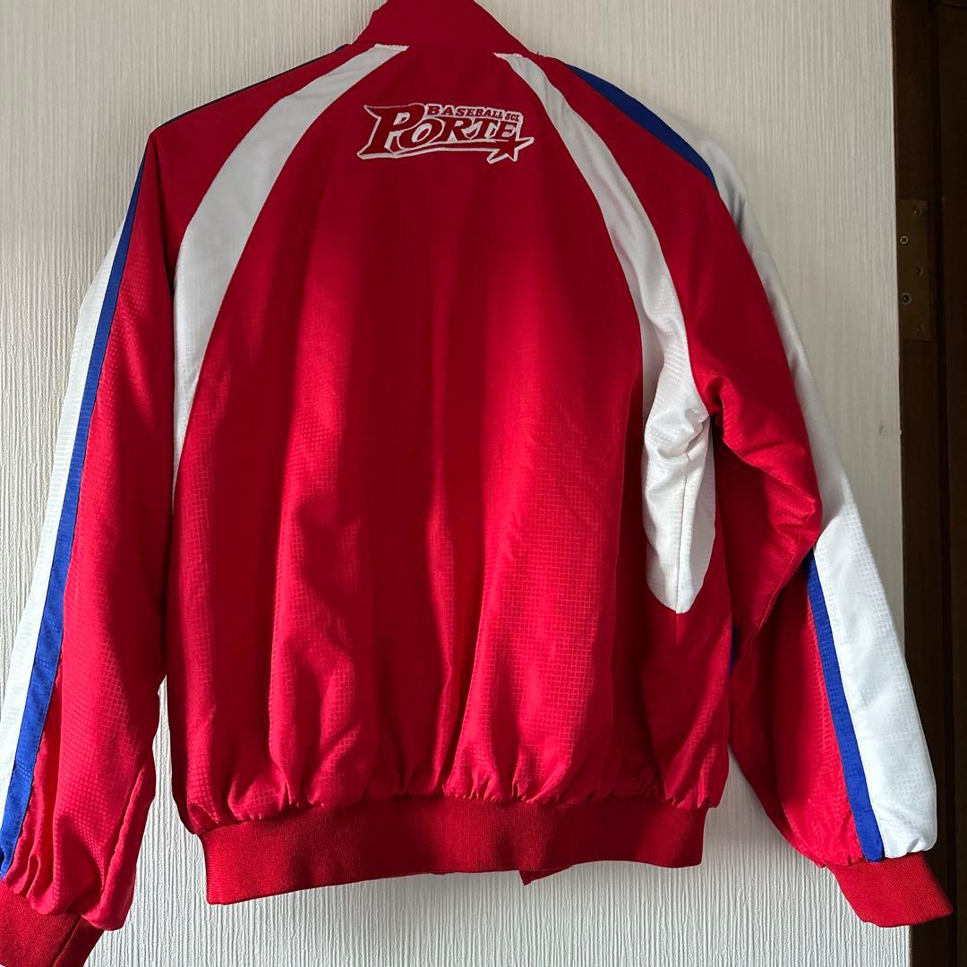 ベースボールスクールポルテ グランドコート サイズ145 赤 - メルカリ