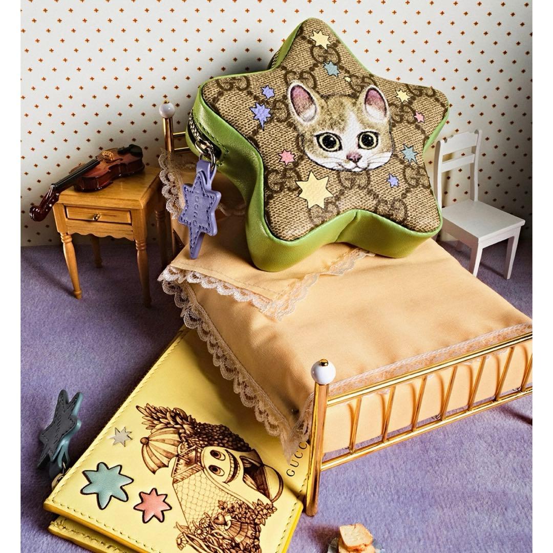 GUCCI ヒグチユウコ 星型コインケース キーチェーン おまけ付き お
