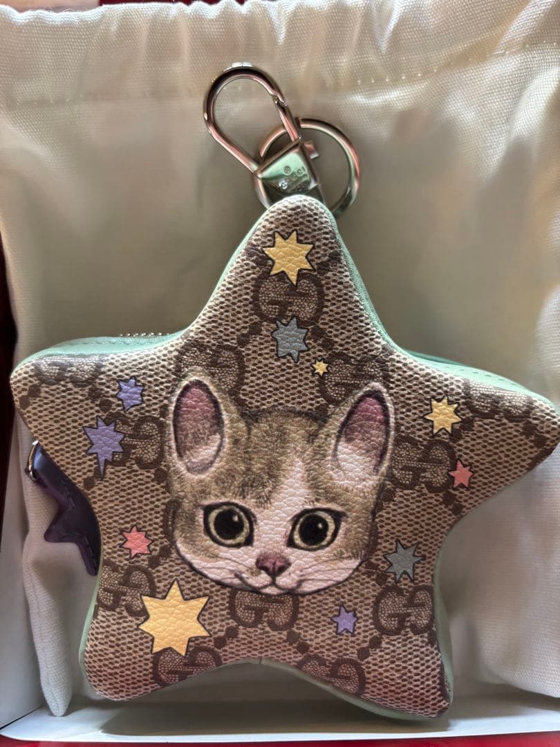 GUCCI ヒグチユウコ 星型コインケース キーチェーン おまけ付き お