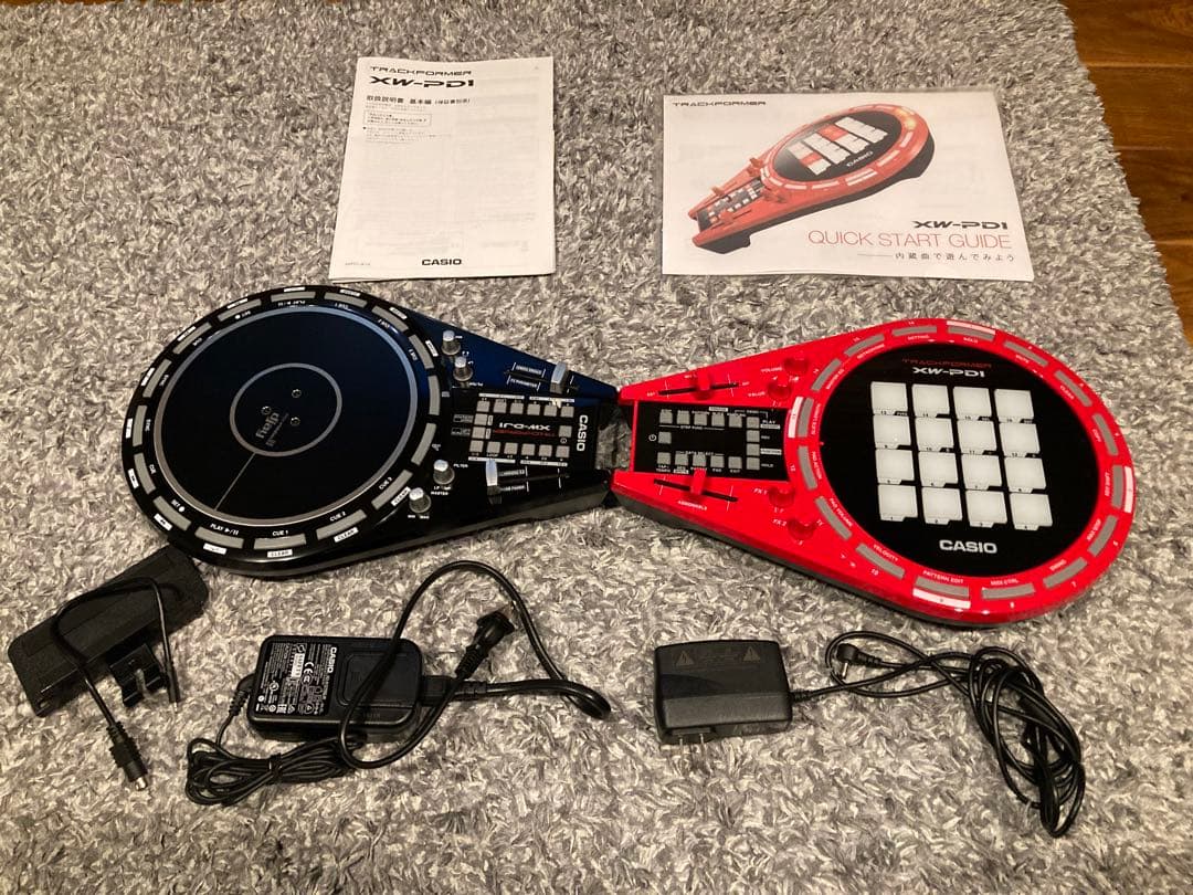CASIO XW-DJ1 とCASIO XW-PD1のセット販売 ダンスミュージックをより気軽に楽しめるガジェット CASIO TRACKFORMER