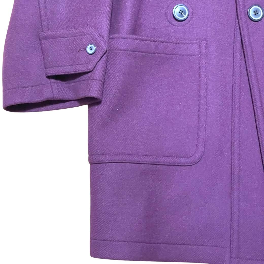 22AW HERILL ヘリル ブラックシープ ダッフルコート 定15万