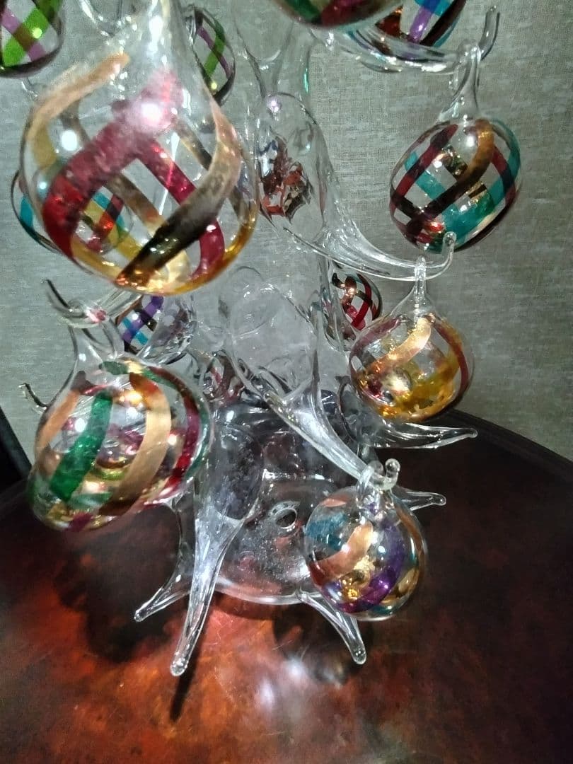 イタリア「SoffieriaParise」 ガラス細工クリスマスツリー - メルカリ