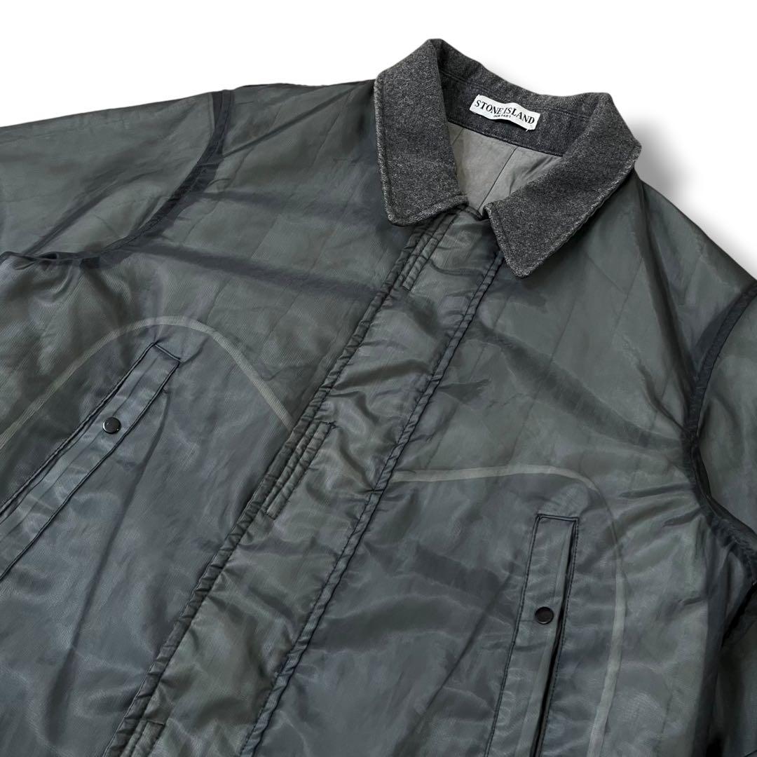 2003AW】STONE ISLAND モノフィラメントメッシュジャケット M - メルカリ