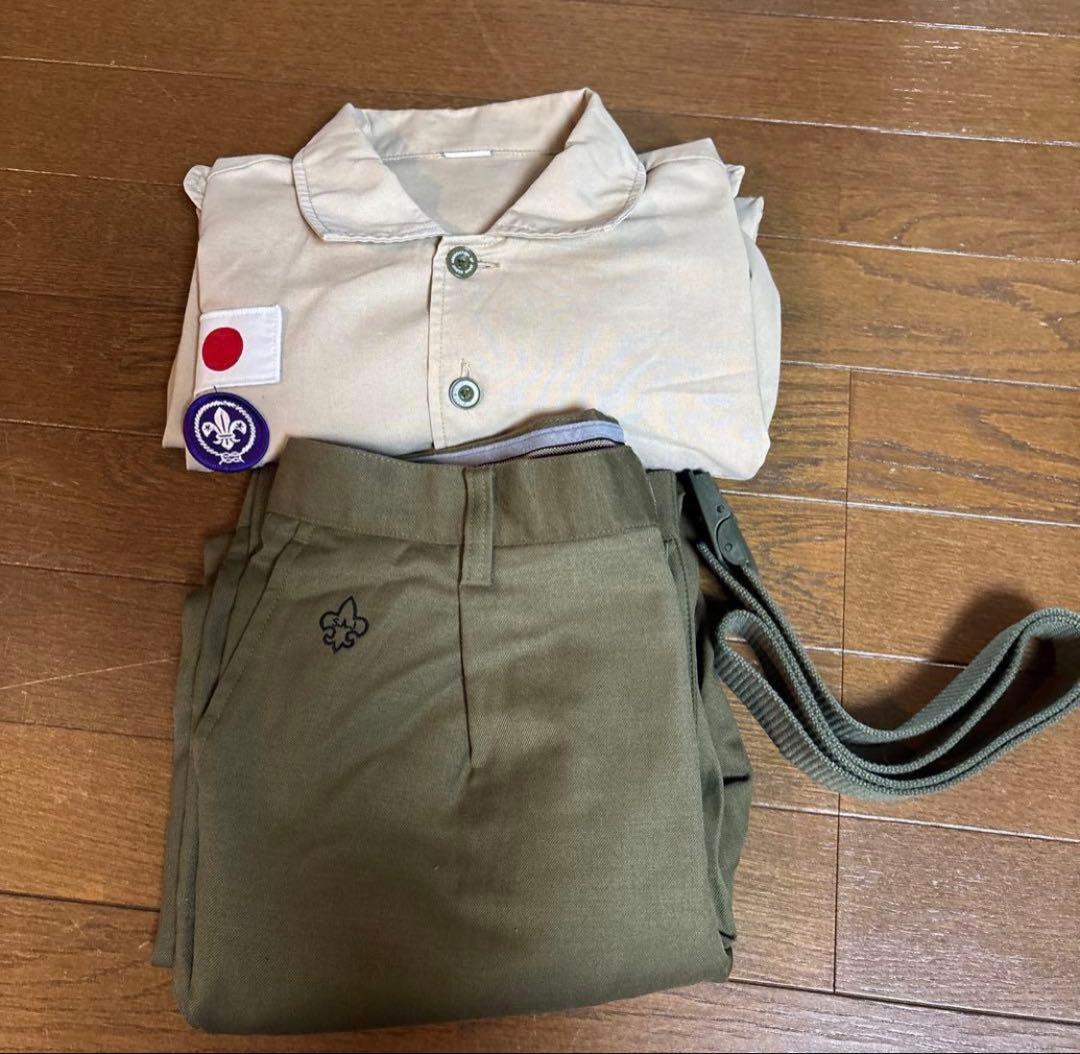 極美品 ボーイスカウト 制服 ズボン ベルト SL 155S - メルカリ