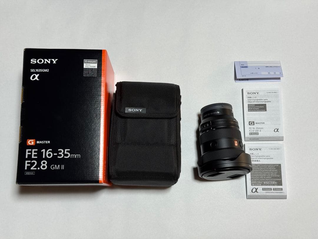 美品 SONY FE 16-35mm F2.8 GM II SEL1635GM2 Sony FE 16-35mm F2.8 GM II : Amazon.ca: Beauty & Personal Care