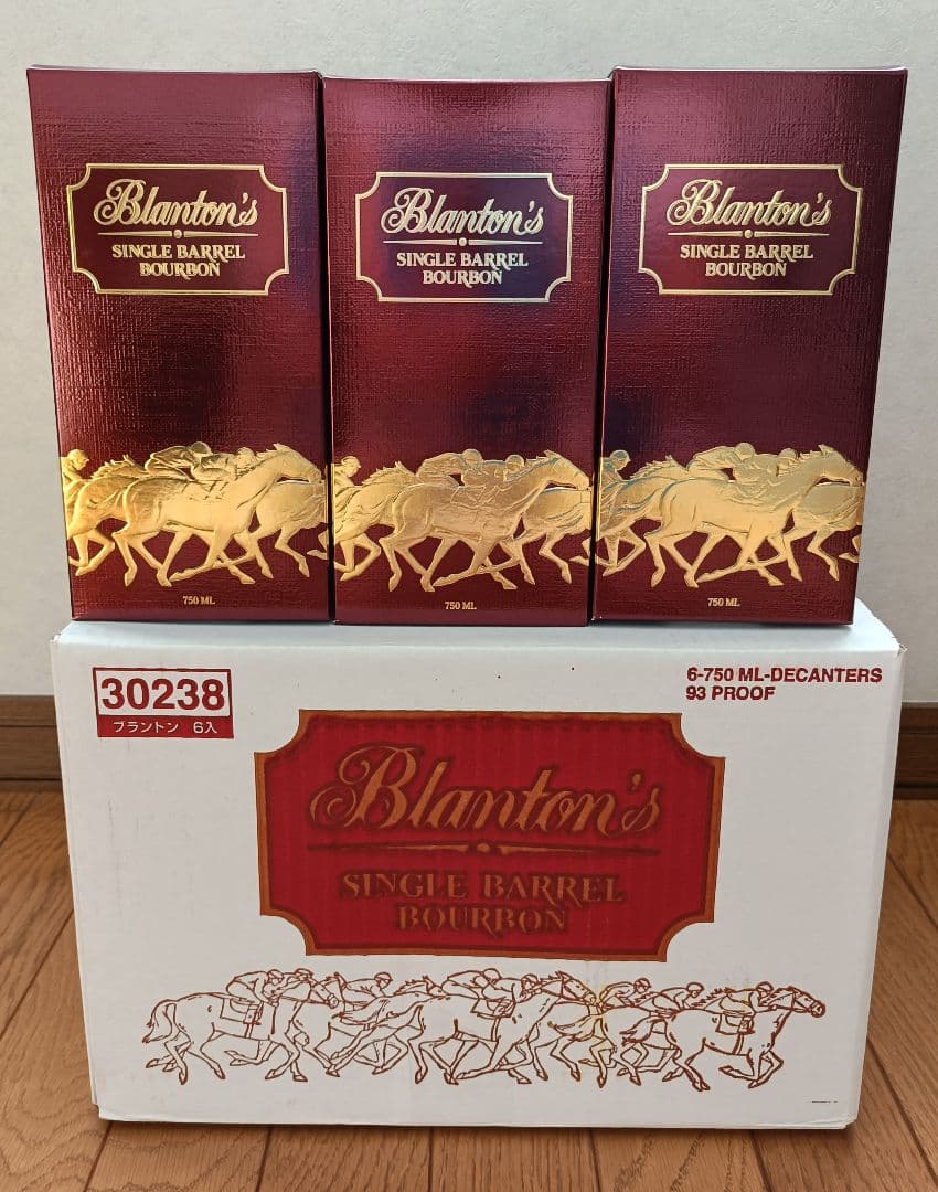 宝酒造 ブラントン シングルバレル レッド 12本 Blanton's - メルカリ