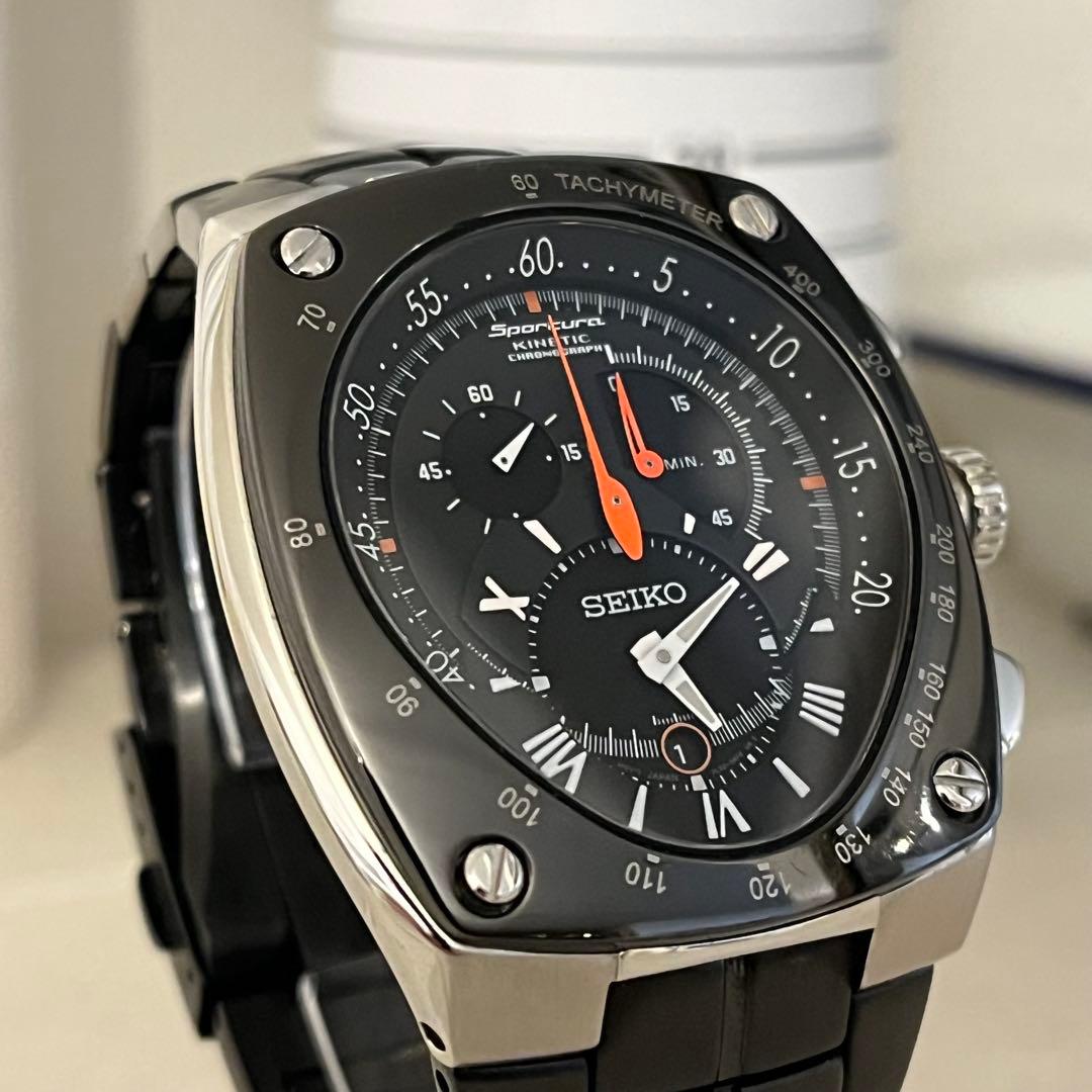 超希少SEIKO Sportura Kinetic SNL015 電池交換済み
