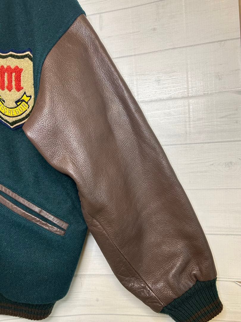 McGREGOR マックレガー　メンズ　スタジャン　牛革　Mサイズ