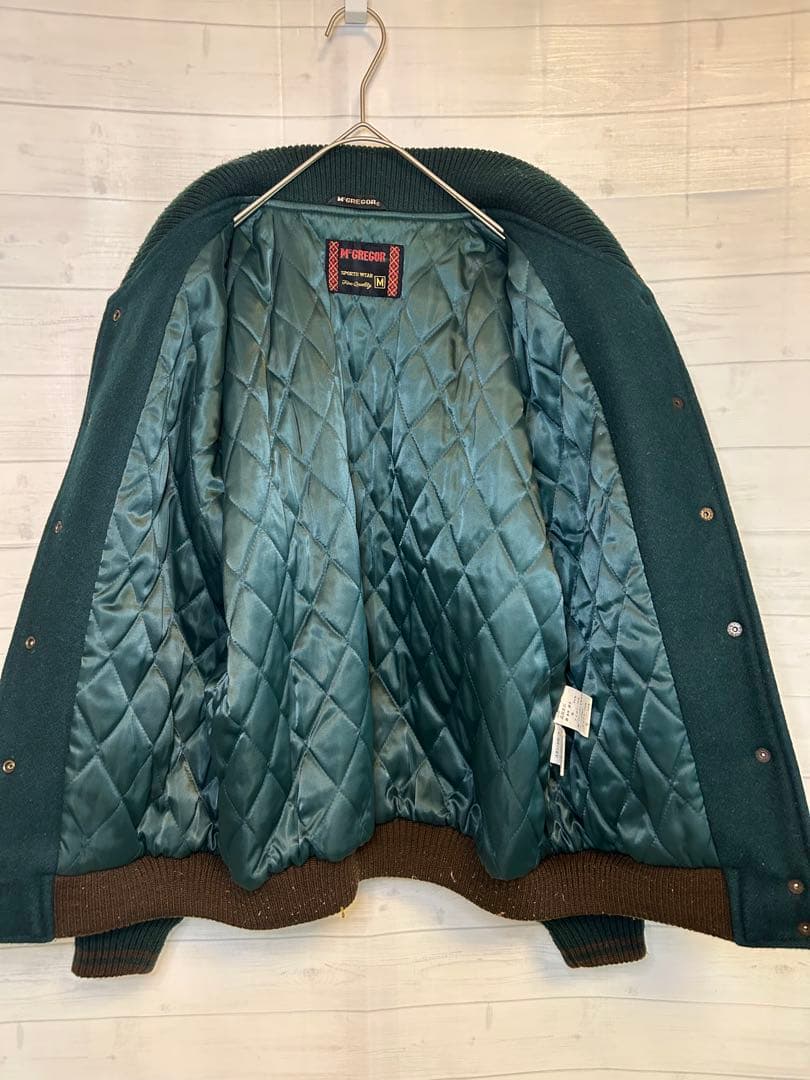 McGREGOR マックレガー　メンズ　スタジャン　牛革　Mサイズ