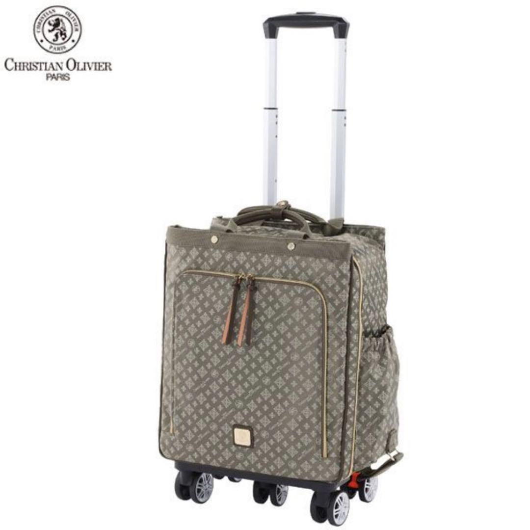 クリスチャンオリビエ はっ水ジャガード 脱着式 5輪キャリーケース