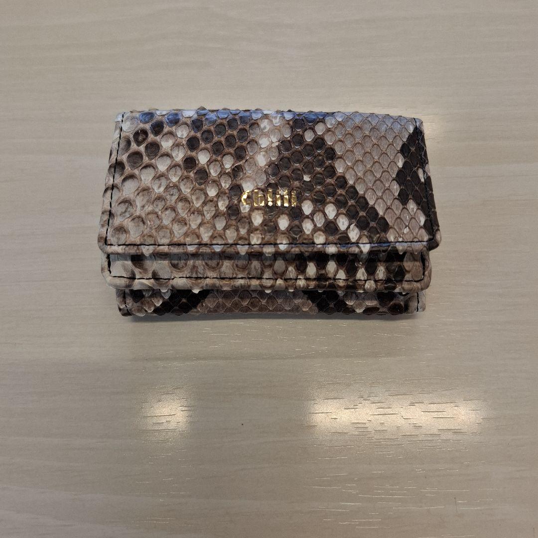 chiiibag マイクロウォレット パイソン - メルカリ