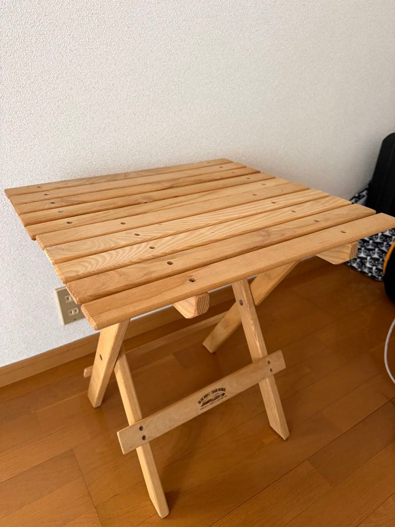 ブルーリッジチェアワークス　テーブル 古き良き木材の温かみを感じるブルーリッジのカロリナスナックテーブル